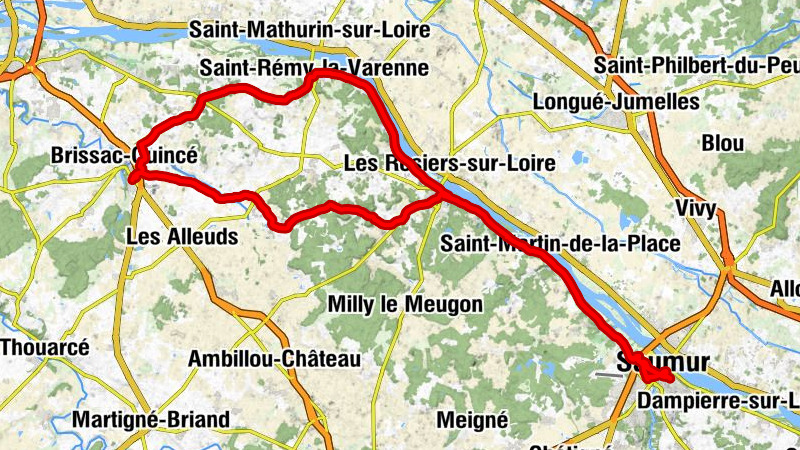 Saint-Saturnin-sur-Loire - Église Saint-Rémy - Église Saint-Genulf - La Chaussée Albert