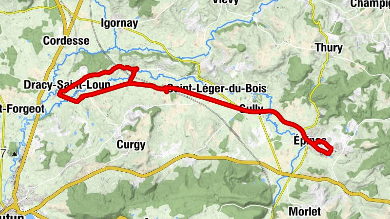 Épinac - Dinay - Sully