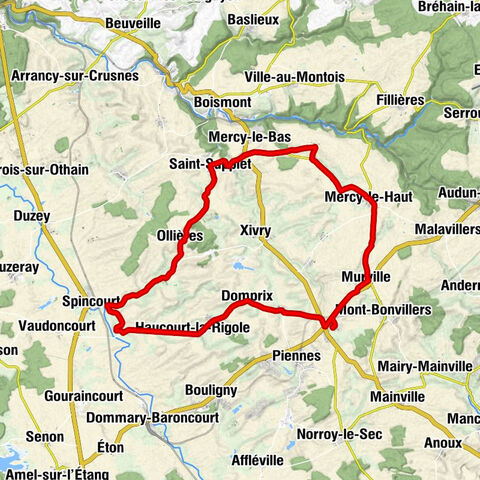 Landres - Église Saint-Privat - Église Saint-Barthélemy - Église Saint-Sulpice