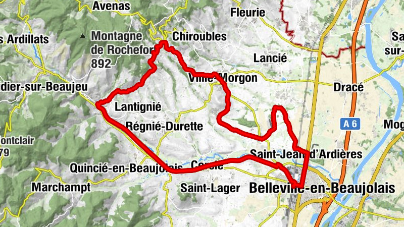 Belleville-sur-Saône - Le buffet de la gare - Église Saint-Vincent - Église Saint-Joseph