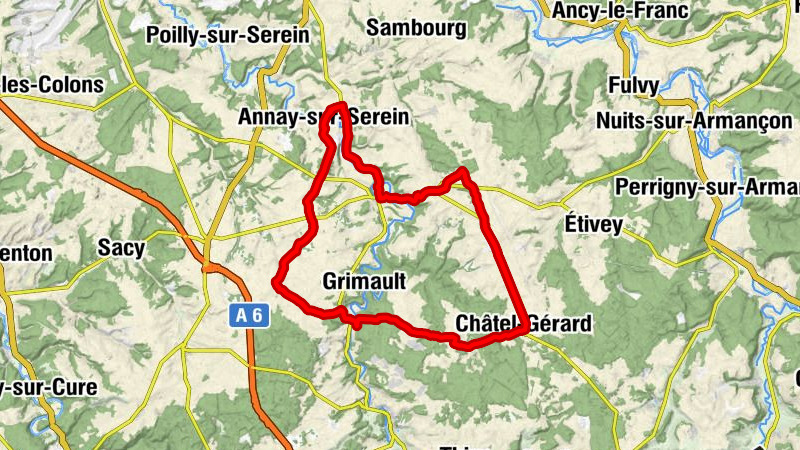 Le Faubourg - Église Saint-Loup - Église de la Décollation-de-Saint-Jean-Baptiste - Noyers