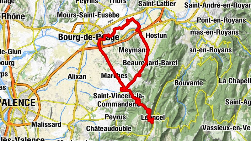 Saint-Paul-lès-Romans - Le Relais - Église Saint-Blaise - Église Saint-Sébastien