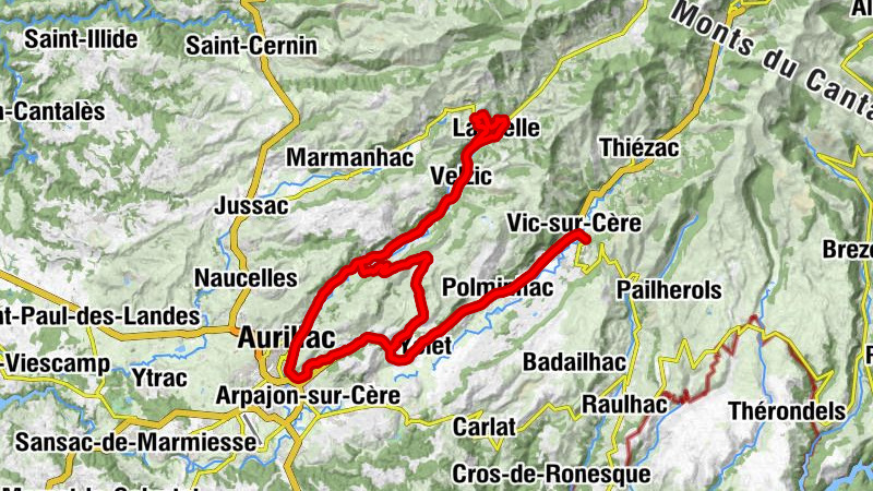 Vic-sur-Cère - Église Saint-Sigismond - Croix de Cheules - Église Saint-Cyr et Sainte-Julitte