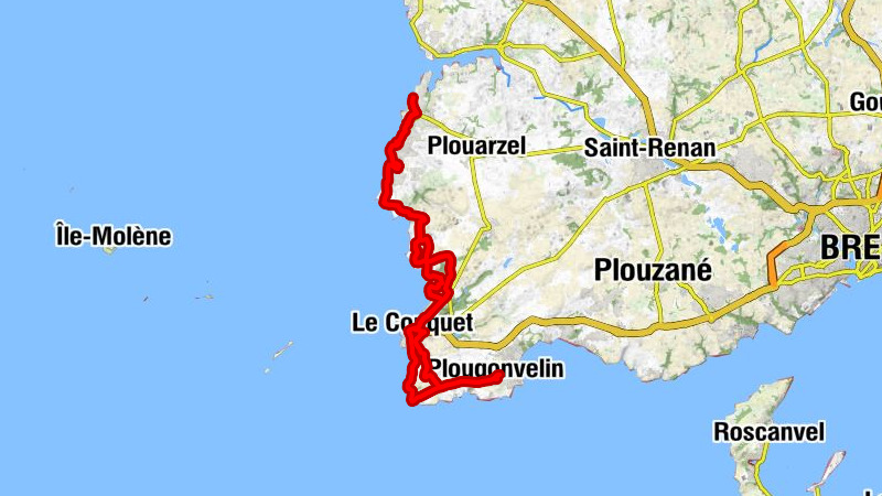 Poul ar Goazy - Église Saint-Gwenael - Chapelle Saint-Michel - Église Sainte-Croix