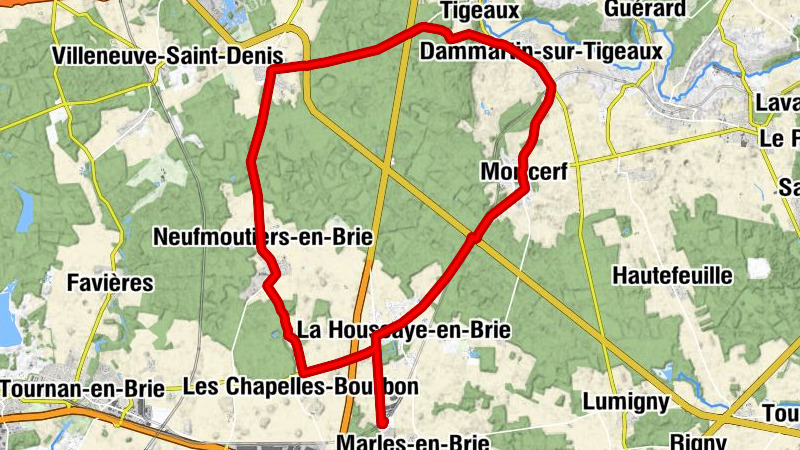 Marles-en-Brie - Les Chapelles-Bourbon - Notre-Dame de la Nativité - Église Saint-Nicolas