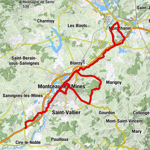 Saint-Vallier - Restaurant du Moulin - Les Chavannes - Montceau-les-Mines