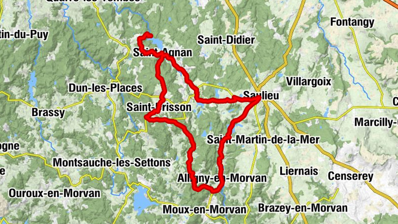 Saint-Agnan - La Vieille Auberge - Église Saint-Hilaire - Église Saint-Brice