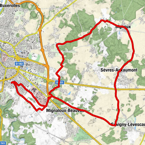 Poitiers - Les Grands Ormeaux - Château Fromage - Église Saint-Nicolas