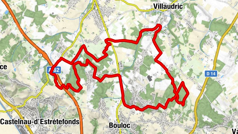Villaudric - Bordeneuve - Les Aynats - Boudoun