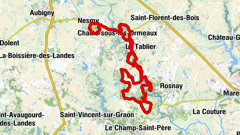 Chaillé-sous-les-Ormeaux - Église de la Transfiguration - La Maison Neuve