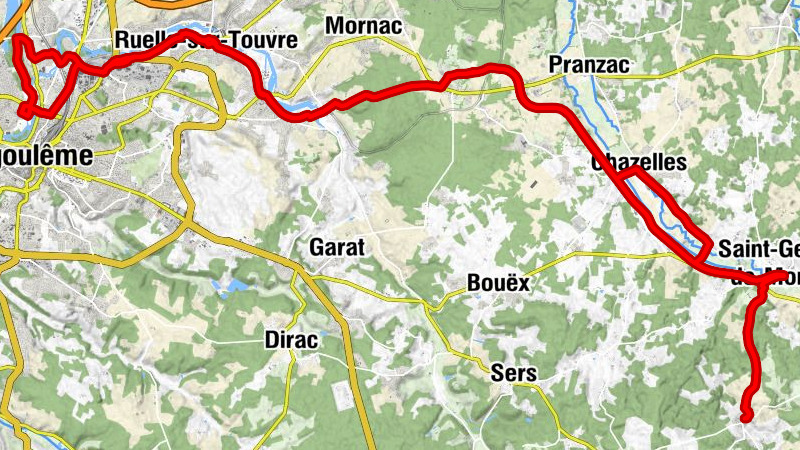 Grassac - Chez Durand - Église Saint-Cybard - Angoulême