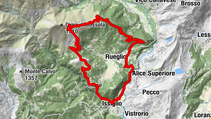 Trattoria La Piazzetta - Issiglio - Cima Spinalbo - Chiesa di San Defendente