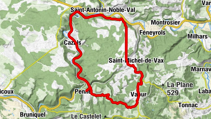 Penne - Garrissou - Église Notre-Dame - L'étape Pennole