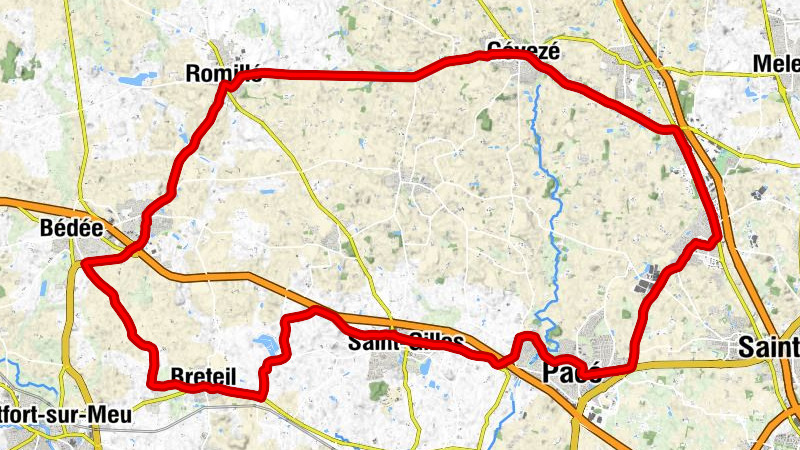 Montgerval - Église Saint-Malo de Breteil - Église Saint-Pierre - Église Sainte-Justine