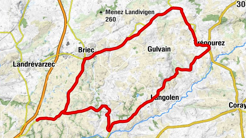 Penity - Ty Nevez Pern - Menez Groas Var - Église Saint-Edern