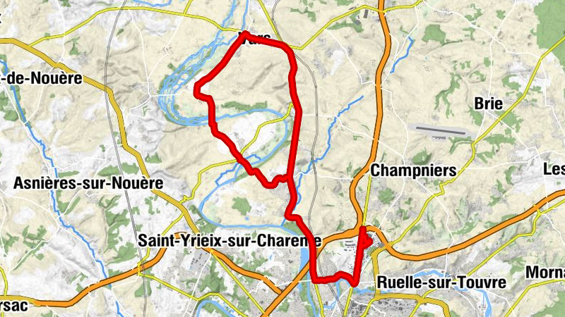 Gond-Pontouvre - Angoulême - Église Saint-Denis - Église Saint-Christophe