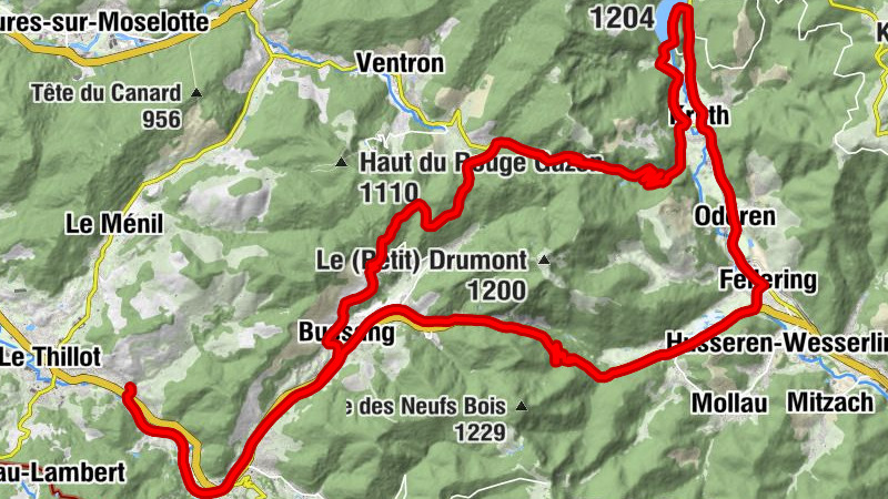 Fresse-sur-Moselle - Église Saint-Brice - Chapelle Saint-Nicolas - Église Saint-Wendelin