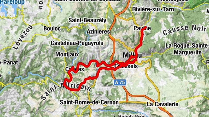Millau - Église Saint-Christophe - Église Saint-Julien - Église Saint-Amans-et-Saint-Loup