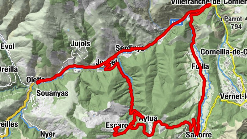 Olette - Église Saint-Jacques - Église Sainte-Eulalie - Église Saint-André