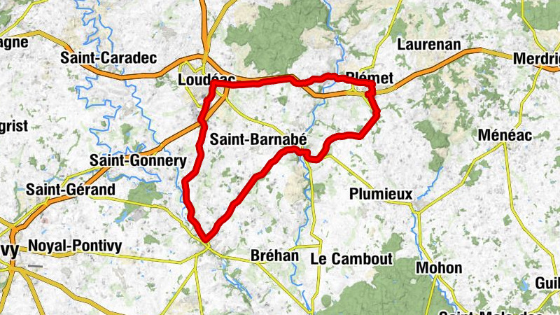 Plémet - Église Notre-Dame - Église Saint-André - Église Saint-Pierre-et-Saint-Paul