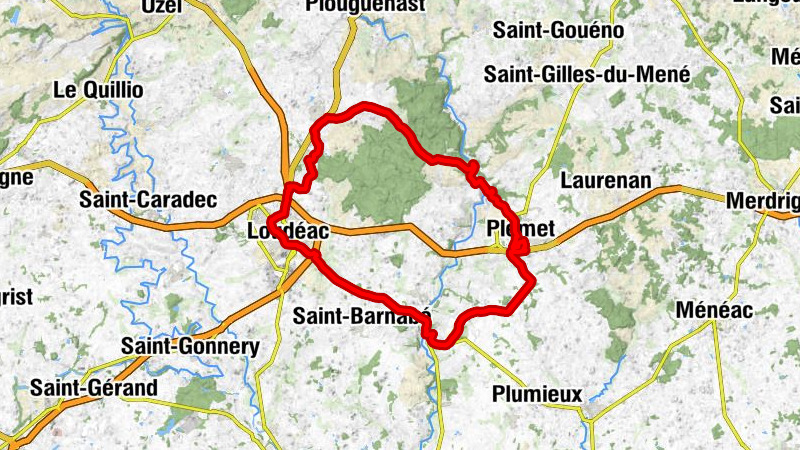 Église Saint-André - Auberge du Lié - Chapelle Saint-Lubin - Église Notre-Dame