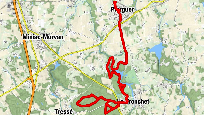 Plerguer - La Maison Neuve - Église Sainte-Trinité et Saint-Augustin