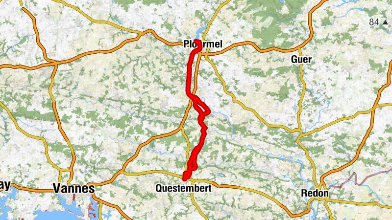 Questembert - Pomplex - Église Saint-Gilles - Chapelle des Augustines