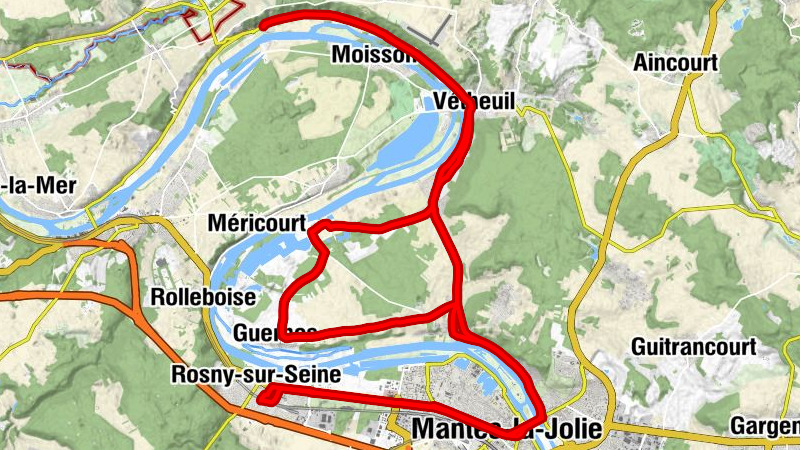 Rosny-sur-Seine - Église Saint-Jean-Baptiste et Saint-Lubin - Église Saint-Martin - Église Troglodytique de l'Annonciation