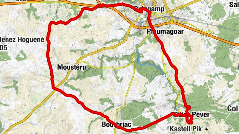 Kerivoalan - Basilique Notre-Dame de Bon-Secours - Église Saint-Maurice - Église Saint-Briac