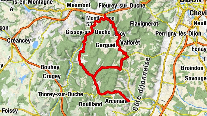 Meuilley - Chapelle Notre-Dame - Église Saint-Médard - Église Saint-Léger