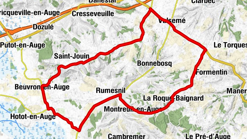 La Mare au Lièvre - Mont Sens - Église Saint-Denis - Église Saint-Gabriel