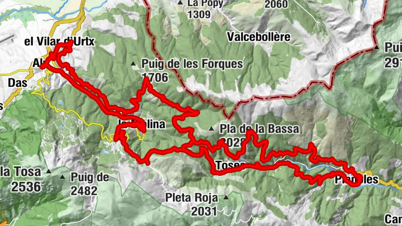 la Molina - Sant Vicenç de Planoles - Collada del Pedró - Turó de la Perdiu
