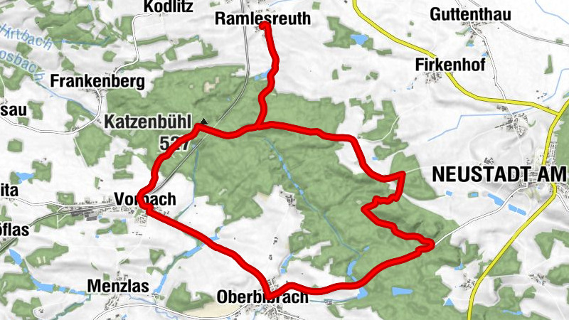 Dorfkapelle - Katzenbühl - Dorfwirt - St. Anna Kirche