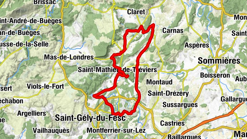 Saint-Mathieu-de-Tréviers - Église Saint-Pierre - Église Saint-Martin - Sainte-Croix-de-Quintillargues