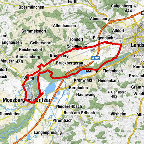 Moosburg - Moosburg an der Isar - St. Peter und Paul - St. Andreas