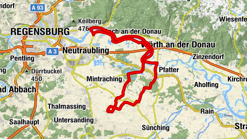 Mintraching - Mariä Geburt - St. Martin - St. Johannes Babtist