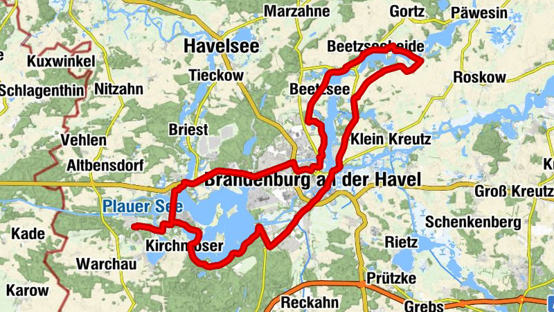 Wusterwitz - Zum Kanuheim - St. Jakob - St. Petri