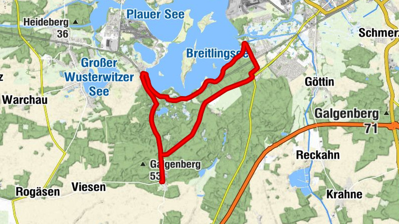 Mahlenzien - Kirchmöser - Havelhecht - Brandenburg an der Havel