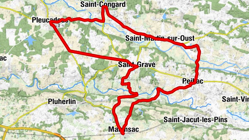 Malansac - Église de la Nativité-de-la-Vierge - Église Saint-Pierre - Église Saint-Denis