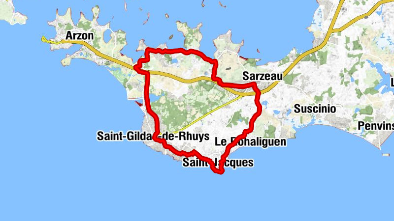 Aire de jeux du Père Marie Joseph Coudrin - Le Spernec - Église Saint-Pierre - Sarzeau