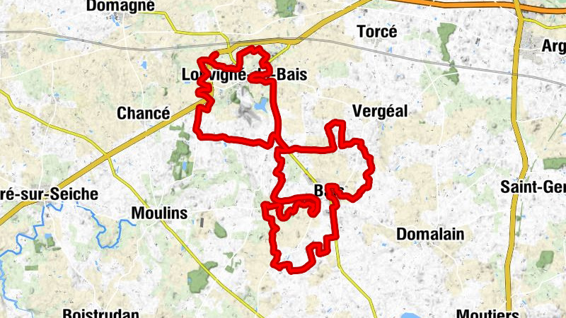 Bais - Église Saint-Marse - Béru - Le Tertre