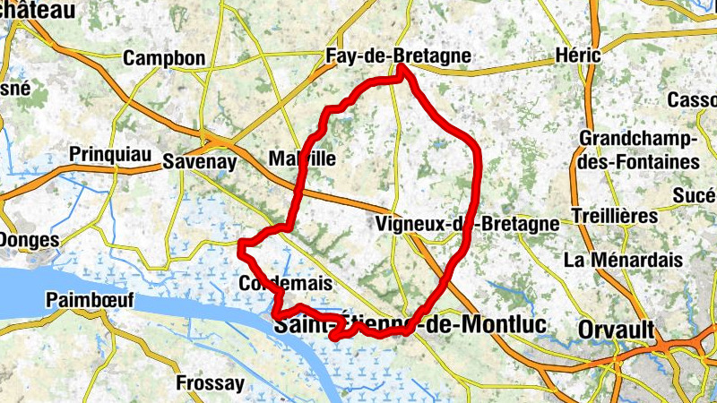 Église Sainte-Catherine - Église de l'Immaculée-Conception - Église Saint-Étienne - Malville