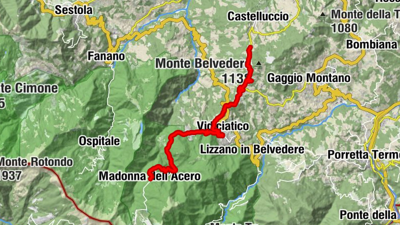 Corona - Querciola - Vidiciatico - La Cà