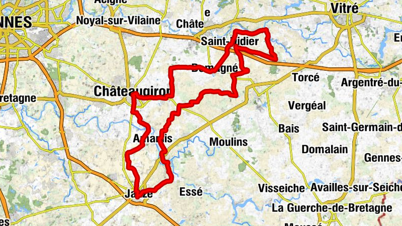 Janzé - Église Saint-Médard - Église Saint-Didier - Église Saint-Pierre