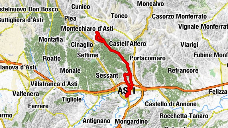 Asti - Battistero San Pietro in Consavia - Madonna delle Grazie - Rione San Paolo