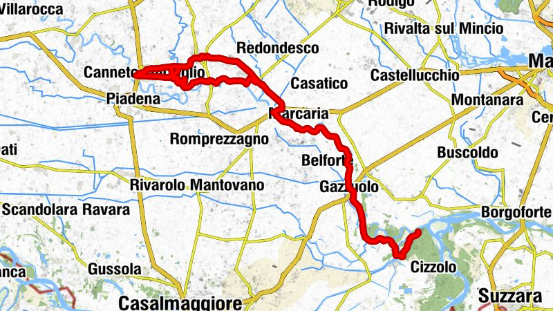 Canneto sull'Oglio - Bizzolano - Mosio