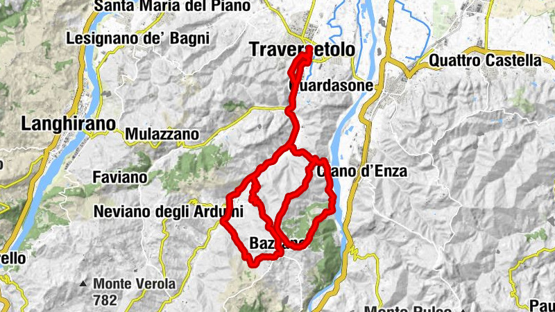 Casa Ramona - Monte Castello - Monte Le Brugne - Traversetolo