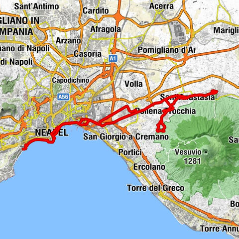 Somma - Chiesa di San Domenico - Basilica Santuario di Santa Maria del Carmine Maggiore - Cattedrale di Pollena