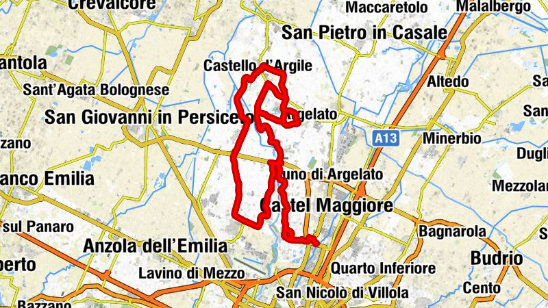 Bologna Corticella - Primo Maggio - Chiesa di San Biagio Bonconvento - Calderara di Reno