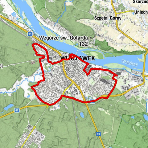 Wschód Przemysłowy - Przylesie - Włocławek - Celuloza